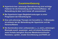 Abbildung 29: Herzinsuffizienz - adrenerge Überaktivierung - Hypertonie