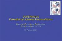 Abbildung 16: COPERNICUS - Carvedilol bei schwerer Herzinsuffizienz