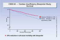 Abbildung 7: CIBIS II - Cardiac Insufficiency Bisoprolol Study -Survival
