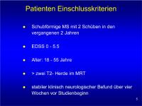 Abbildung 5: EVIDENCE - Einschlußkriterien
