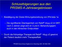 Abbildung 25: PRISMS - Schlußfolgerung