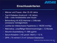 Abbildung 16: DETAIL-Studie - Einschlußkriterien