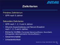 Abbildung 18: DETAIL-Studie - Zielkriterien