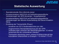 Abbildung 20: DETAIL-Studie - Statistische Auswertung
