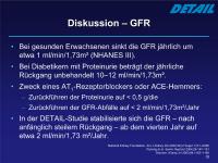 Abbildung 32: GFR - Diskussion