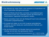 Abbildung 7: Blutdruckmessung