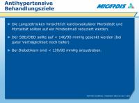 Abbildung 24: Antihypertensive Behandlungsziele