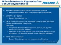 Abbildung 34: Antihypertensiva- Eigenschaften