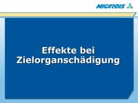 Abbildung 1: Effekte bei Zielorganschädigung
