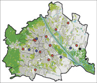 Abbildung 6: Wiener Rettung - Rettungsstationen
