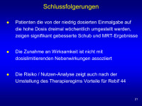 Abbildung 21: Schlußfolgerungen