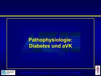 Abbildung 8: PAVK - Diabetes mellitus