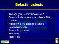 Abbildung 39: Belastungstests