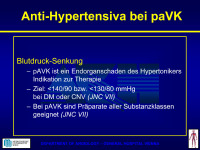 Abbildung 75: Antihypertensiva - PAVK