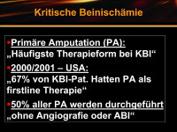 Abbildung 35: Kritische Beinischämie