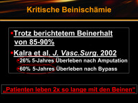Abbildung 38: Kritische Beinischämie